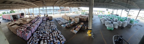 Imagem de  “Governo de PE arrecada 950 mil itens pela Central de Doações em dois meses”