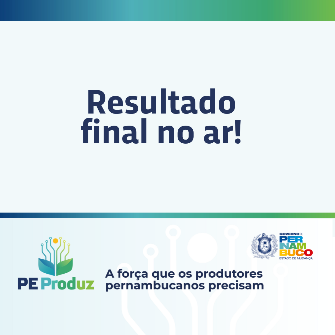 <strong>Adepe divulga aprovados para Programa PE Produz</strong>